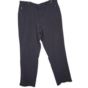 Coolibar Highlander Hiking Pants Mens 38x32 Black UPF 50 Zip Pockets Stretch